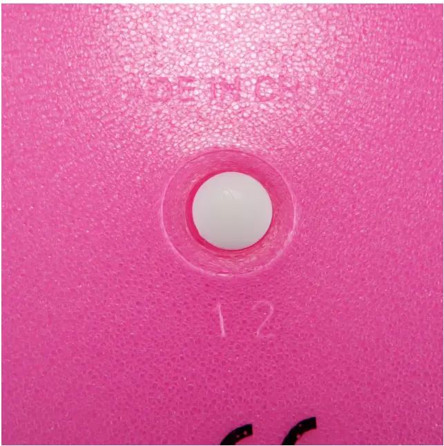 Decathlon Domyos Bola Hopper Resist Gym Anak 45 Cm - Pink - 8363517 1