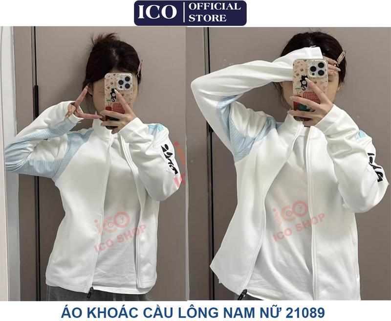  Áo Khoác Cầu Lông Nam Nữ 21089 Áo khoác thể thao nam nữ 