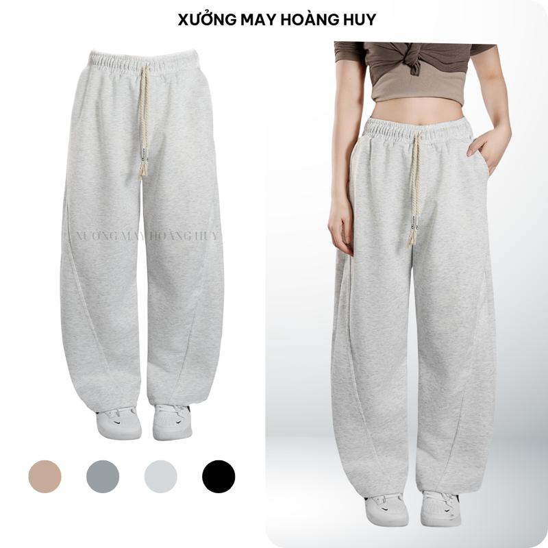  Xưởng May Hoàng Huy Quần Nỉ 2 Da Nam Nữ Quần Ống Rộng From Cong Cá Tính Mẫu Mới Nỉ Dày Dặn Ấm Áp Chất Liệu Nỉ Dày Dặn Giữ Ấm Tốt Phù Hợp Cho Cả Nam Và Nữ 