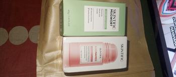 Product Review of [TOP] SKINTIFIC Clay Mask Set Niacinamide Bright Boost Clay Mask Stick 40g+ Mugwort Clay Mask 40g   FDA Approved Alaska Volcano  wajah masker Salicylic acid niacinamide Whitening Skin care Black Heads Skin Repair Comfort from w**n 0