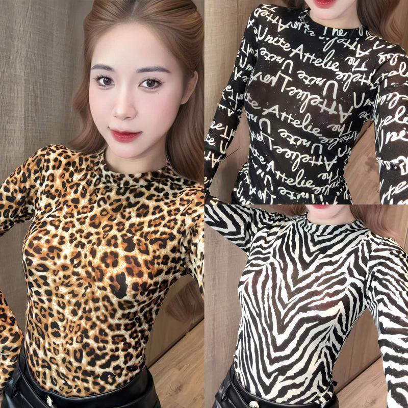 MỞ BÁN ÁO THUN LƯỚI NHŨ DÀI TAY CÁ TÍNH - A656