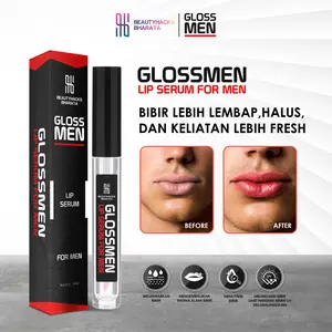 GlossMen Lip Serum Pemerah Bibir Pria Alami - RESMI BPOM