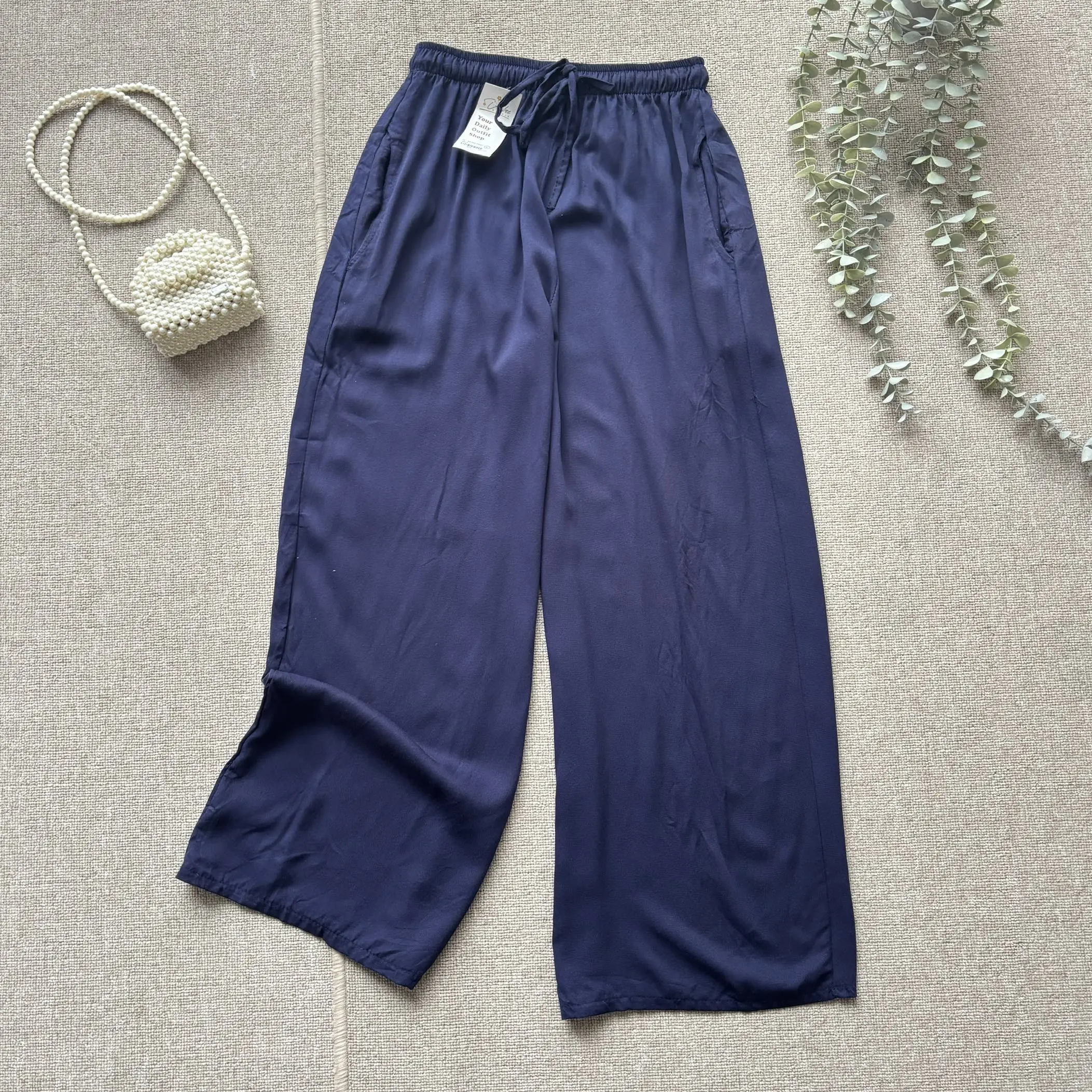 PO RAYON TWILL Navy