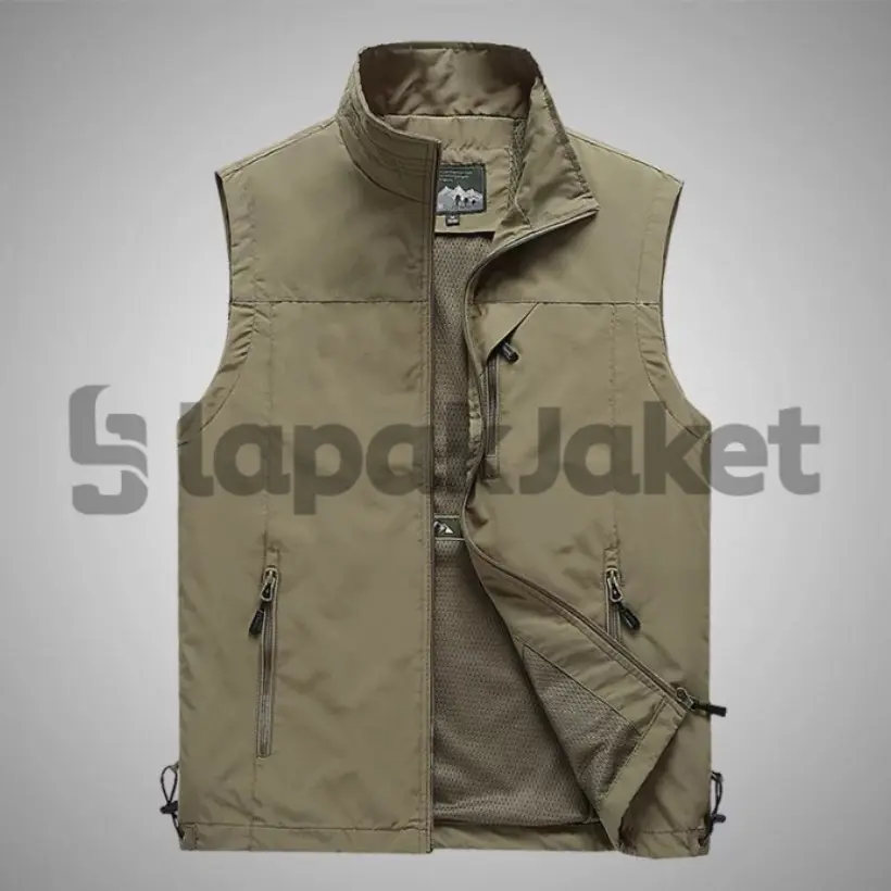 LapakJaket/Rompi pria casual/Rompi keren/Rompi Lapangan/Vest Pria