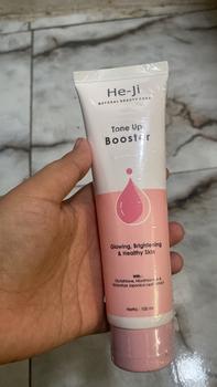 Product Review of [He-Ji] Tone Up Booster 100ml - Glowing, Brightening and Healthy Skin from G**️ 0