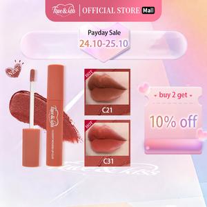 FaveKiss Son Bùn C31 Cloudy Mousse Lip Clay, Cây Son Nhẹ Môi, Che Vân Môi