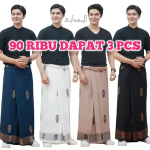 TERLARIS 3pcs 90rb Sarung Batik Dewasa Sarang Tawon Sarwon Katun Batik Super Viral Pekalongan Muslim Pria Hitam Santri Remaja Motif Kekinian Baru Nyaman TERLARIS 3pcs 90rb Sarung Batik Dewasa Sarang Tawon Sarwon Katun Batik Super Viral Pekalongan Muslim Pria Hitam Santri Remaja Motif Kekinian Baru Nyaman