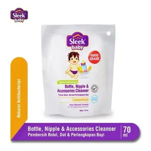 Sleek Baby Bottle, Nipple & Accesories Cleanser 70 ML