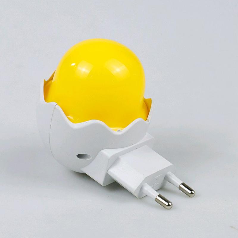 Lampu Tidur LED Ayam Sensor Cahaya Night Light Warm White 5W - GY01 - Yellow Lampu Kamar Kuning saklar 6