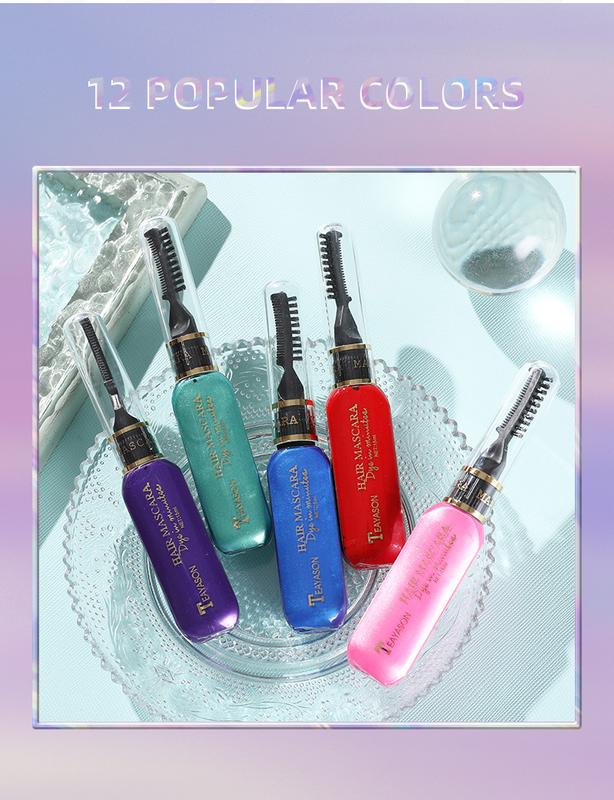 Product Introduction of 13 Colors Disposable Hair Dye Color One-off Hair Coloured Hair Beauty Tool 27