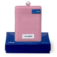 Gambar Wallts Aiken Plum Crinkle - Lanyard Name Tag Id Card Pria Dompet Kartu Hitam dari Wallts Kota Bandung 4 Tokopedia