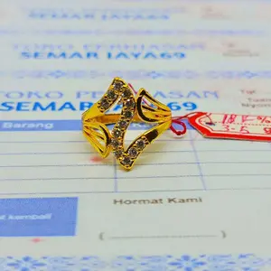 {COD}.CINCIN EMAS TERBARU WANITA DEWASA FREE SURAT DARI TOKO KAMI