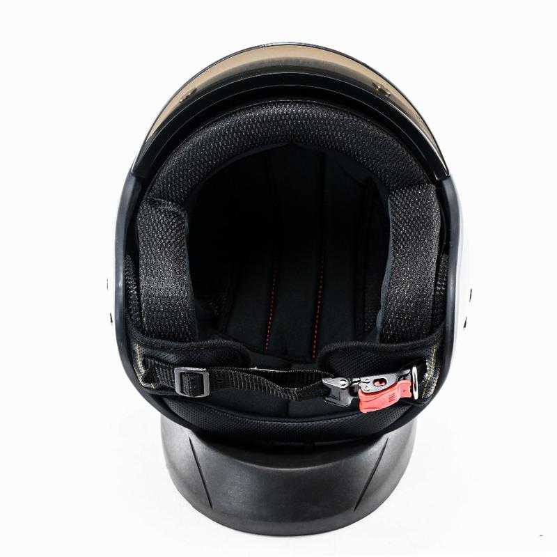 Helm Bogo Retro MJM Capelo Solid Kekinian Inner Visor SNI (BISA COD) 5