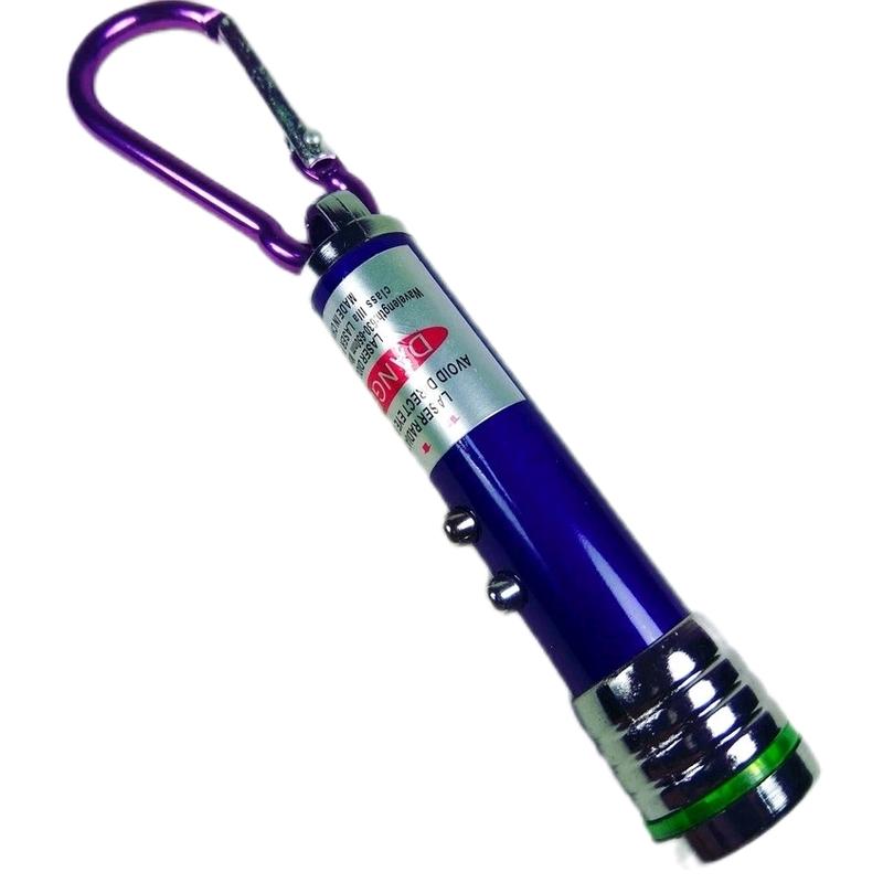 Mainan kucing lampu laser / mainan cikcak / aksesoris gantungan kunci 4