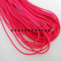 Gambar Tali Elastis Kecil Bulat Diameter 1,5 mm Melar Molor Warna Pink Fanta Harga Per  Meter Aksesoris - pink fanta dari Heaven Kaufen Kota Malang 4 Tokopedia