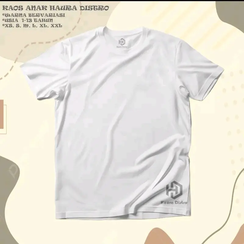 Willfit - Baju Kaos Polos Anak Laki Laki Katun Combed 24s Menyerap keringat Baju Fashion oblong xxl 6