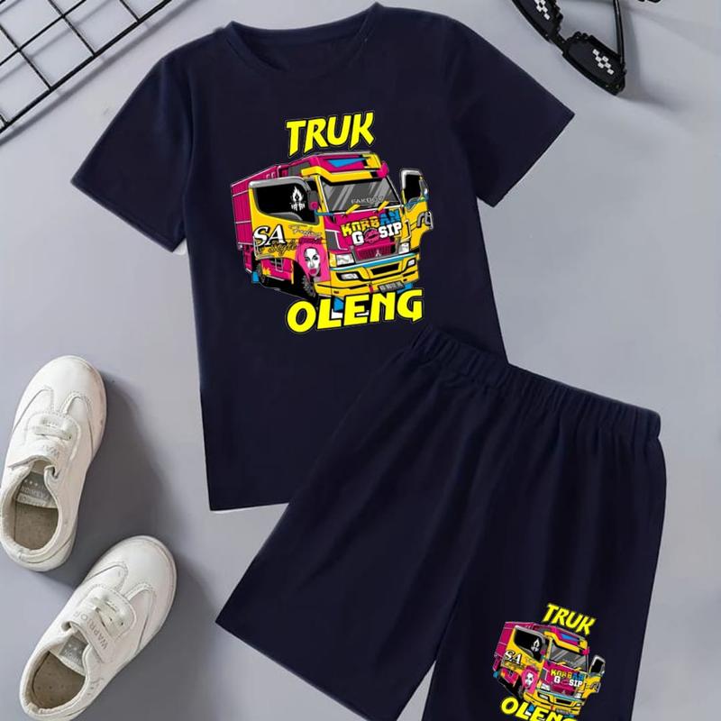 Product Introduction of SETELAN ANAK LAKI-LAKI TRUCK OLENG 1-8 tahun 5