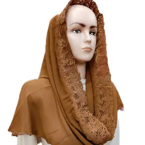 kharisma series/ hijab instan bordir daun