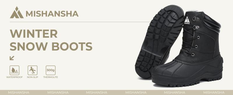 Mishansha Men's Snow Boots XZF158 Mishansha Men's Snow Boots XZF158
