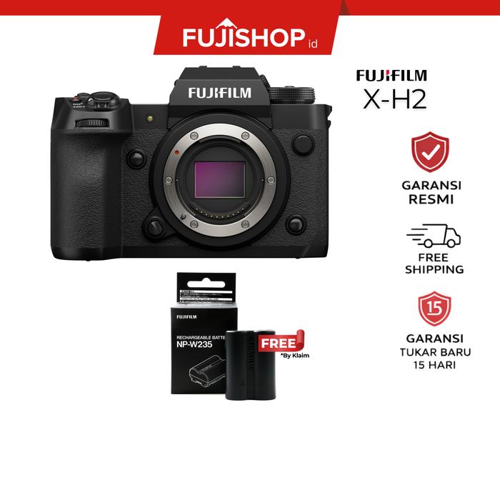 Gambar Fujifilm X-H2 Mirrorless Camera Body Only / Fujifilm XH2 Body Garansi Resmi dari FUJISHOPid Kota Administrasi Jakarta Selatan Tokopedia