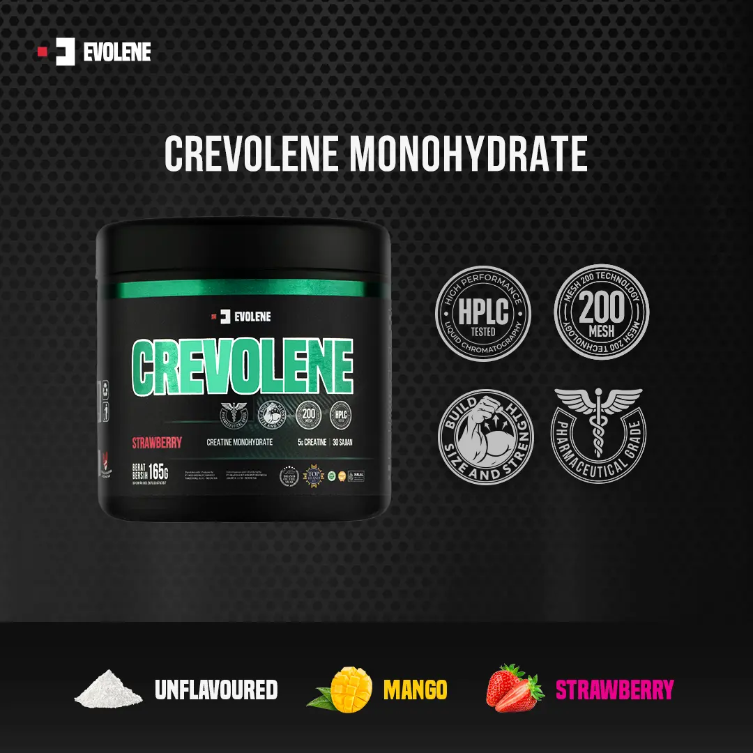 [NEW] Crevolene Monohydrate Evolene - Creatine Monohydrate