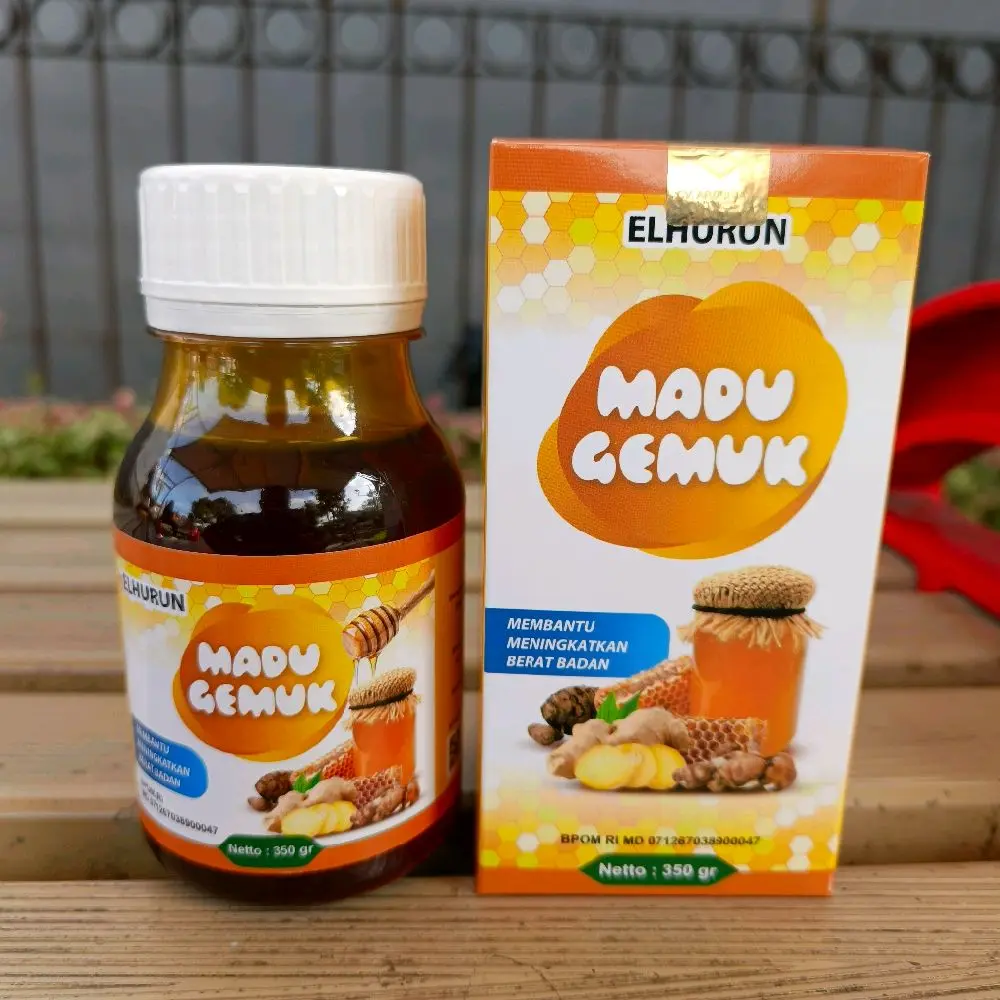 EL Hurun Madu Gemuk Badan 350 gram Membantu Meningkatkan Berat Badan