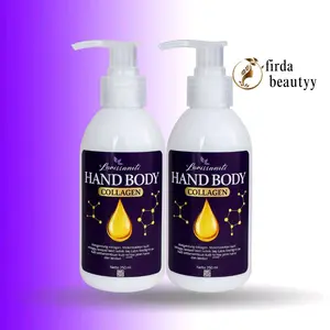 Larissaniti Hand Body Collagen Unggu 250ml - 2 Pcs Lotion Tubuh Melembutkan Mencerahkan & Merawat Kulit Halus Lembab