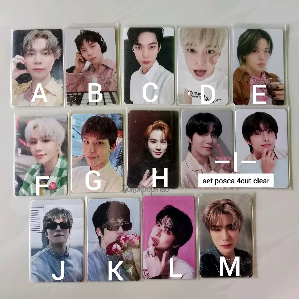 NCT 127 Johnny Yuta Jaehyun Jungwoo pc photocard