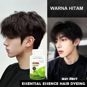 【5bungkus x 30ml +Sarung tangan gratis.】Jangan mewarnai rambut uban Anda secara acak. Gunakanpewarna rambut gelembung berbasis tanaman untukmenghindari kerusakan pada rambut Anda. Tutupi rambutuban Anda di rumah
