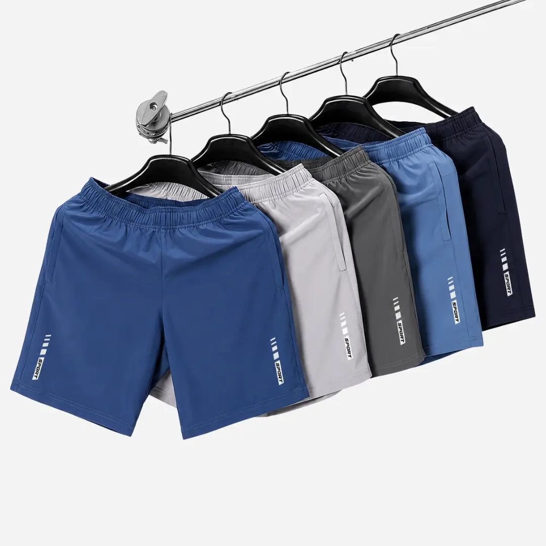 Combo 5 Quần Short Gió Nam Mùa Hè, Quần Đùi Nam Nam Thể Thao Co Giãn Thoáng Mát