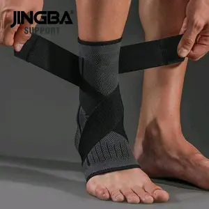 Penyangga Engkel Sport Ankle Support Brace L/XL 1 PCS - J6223 - Black
