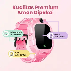 【[READY]】【Tiktok] (70%off)Smart Watch Air IP67 Jam Tangan Anak dengan Telepon - Smartwatch Anak GPS Digital Anti Air / Jam Tangan Pintar Anak