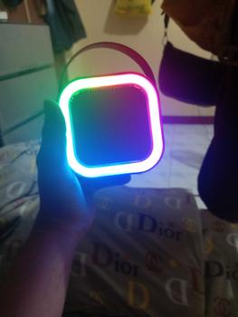 Product Review of Wireless Karaoke Speaker With Karaoke Bluetooth Microphone K12 Home KTV Karaoke Machine RGB Light Portable Mini Bluetooth Speaker from W**🧹 0