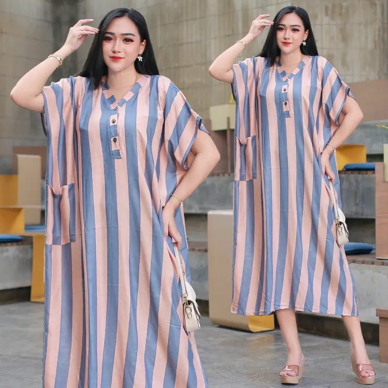 DASTER LOWO SALUR  daster terbaru 2025   TERBARU KEKINIAN KANCING DEPAN BUSUI FRIENDLY LD 145 PB 115 NYAMAN ADEM CANTIK bahan rayon Ibu Menyusui Motif Panjang Tidur Pendek 0