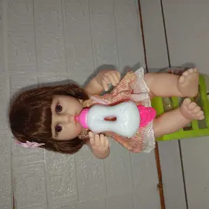 Boneka baby alive minum pipis mainan anak hadiah