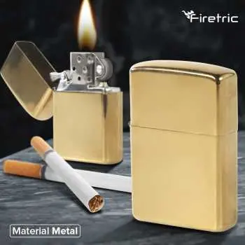 Firetric Korek Api Minyak Tanah Model Minimalis Refillable Lighter - ZR006