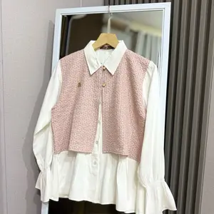 Aylin Blouse mix Vest Lebaran by Zeapa.Chic Elegan dengan Desain Modern dan Nyaman