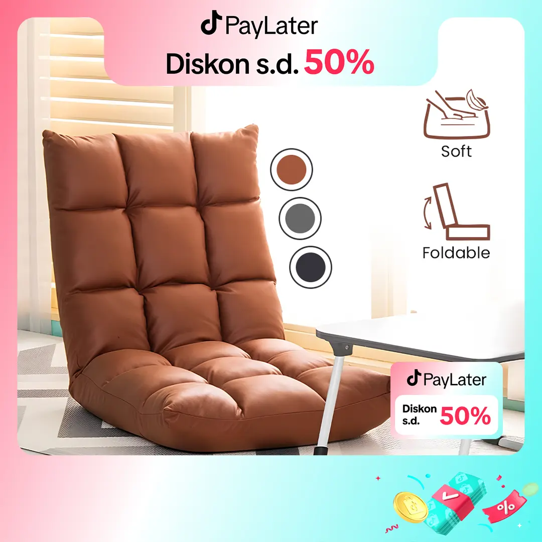Goto [COD] Almero Kursi Lipat Lesehan Sofa Lantai Minimalis Floor Chair