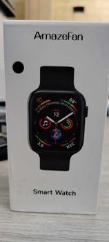Product Review of AmazeFan Smartwatch S40 pro Jam Tangan Cocok untuk berbagai situasi seperti mode, olahraga, santai, belajar, dan lainnya. Memiliki berbagai fungsi seperti mengukur denyut jantung, menerima dan membuat panggilan, fitness, dan lainnya.【Garansi satu tahun】 from J**t 0