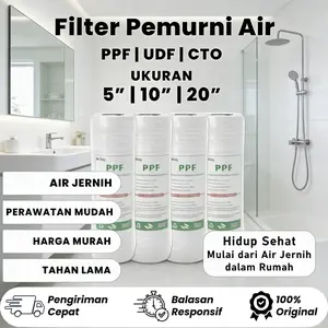 Cartridge Der Doly Filter Kapas / CTO / UDF Ukuran 10'' - Harga Terbaik!