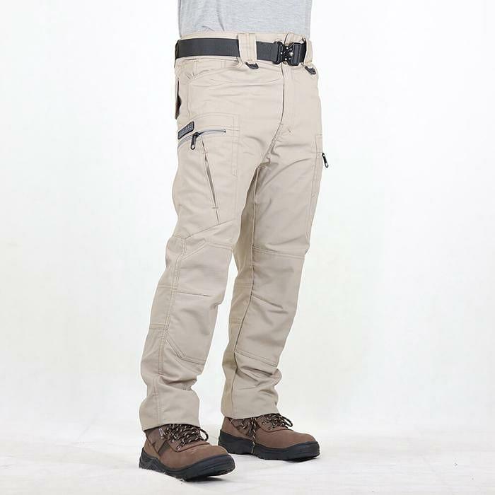 Product Introduction of Celana Cargo Tactical celana panjang pria Dewasa Katun Santai Polos Cowok 2