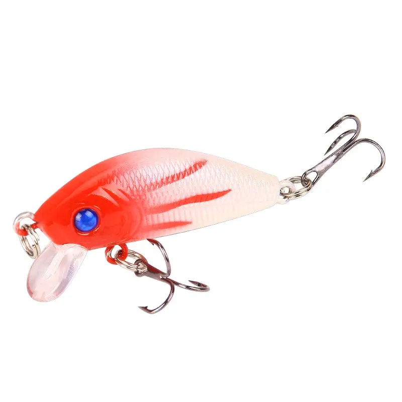 Umpan Casting Gabus Minnow 5cm Tipe Mengapung - Lure Ikan Pancing memancing dengan umpan buatan warna g 8