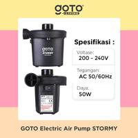 Gambar (Best Deal) Goto [COD] Stormy Pompa Angin Listrik Kolam Renang Kasur Elektrik Air Pump - HITAM dari Goto Living Kota Tangerang 3 Tokopedia