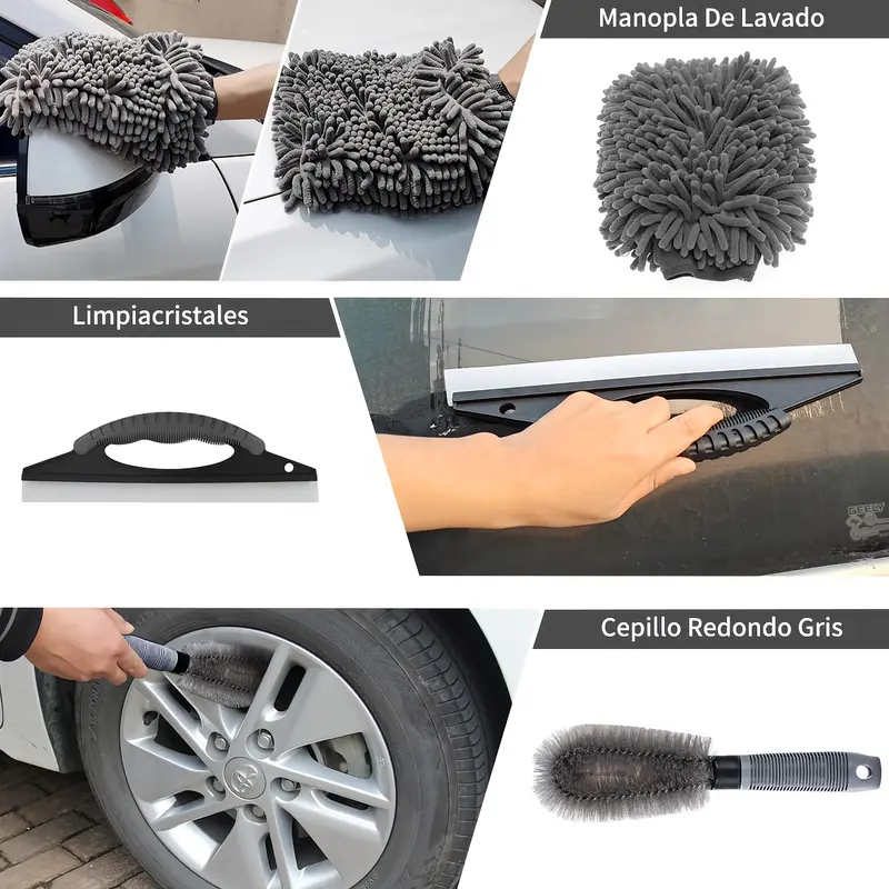 Kit De Limpieza De Coche Con Cepillo Eléctrico De 23 Piezas - Foto 5