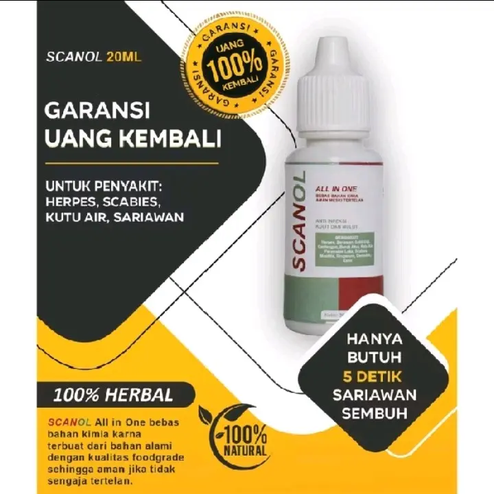 SCANOL TETES obat sariawan mulut