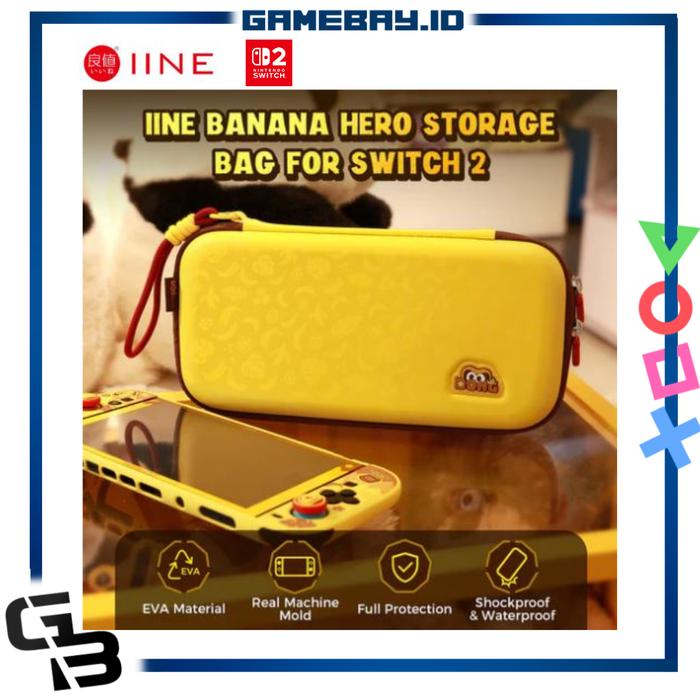 Gambar IINE Storage bag travel Case Pouch carry case for Nintendo Switch 2 Donkey Kong Bananza Edition L1179 dari GameBayID Kota Administrasi Jakarta Barat Tokopedia