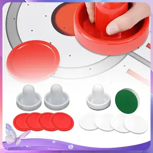 Air Hockey Replacement Parts Air Hockey Pusher Air Hockey Pucks Air Hockey Accessories Air Hockey Game Parts 1set