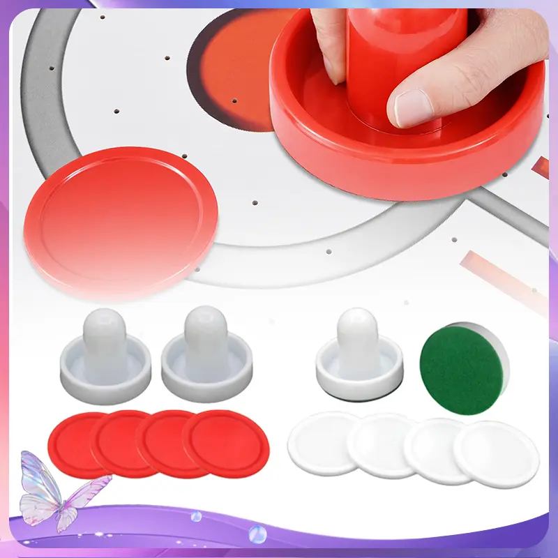 Air Hockey Replacement Parts Air Hockey Pusher Air Hockey Pucks Air Hockey Accessories Air Hockey Game Parts 1set