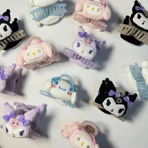 [READY STOCK 3TIP.SBY] Jepit Catok Premium | Jepit Sanrio Premium | Jepit Boneka Bulu Premium | Jepit Salon