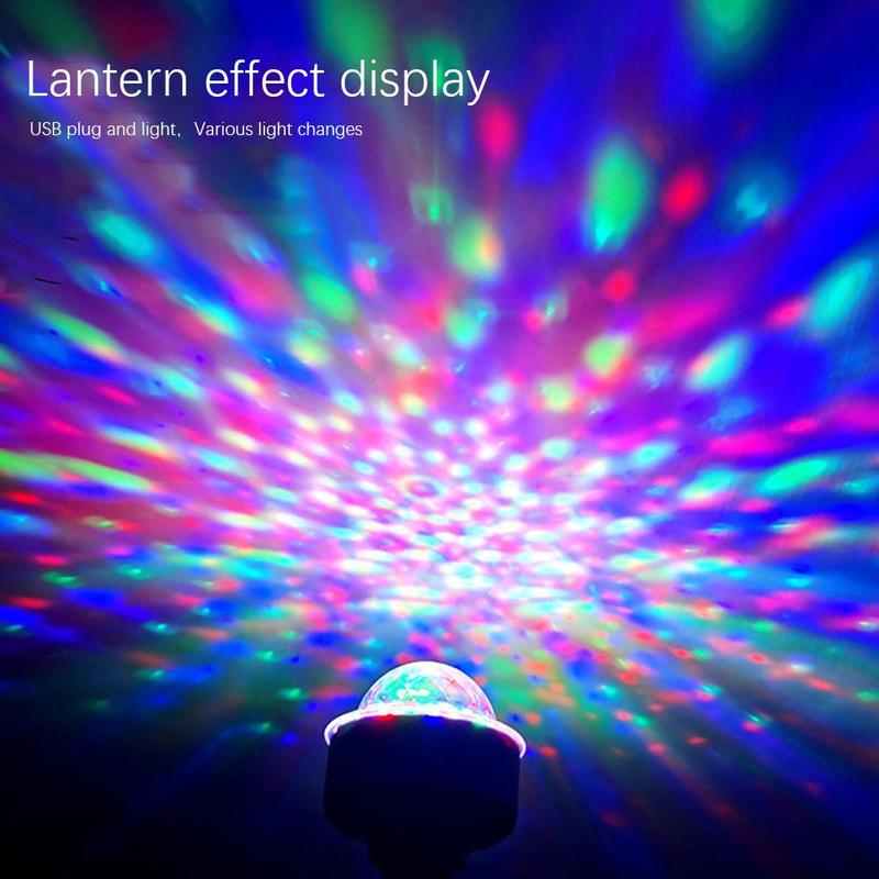 Product Introduction of Led Usb Disco  Portable Family Party Ball Colorful Light Bar Club Multi-angle Adjust Stage Effect Lamp 22